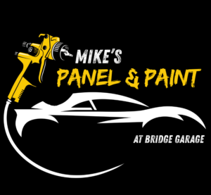 Mike's Panel and Paint at Bridge Garage Logo